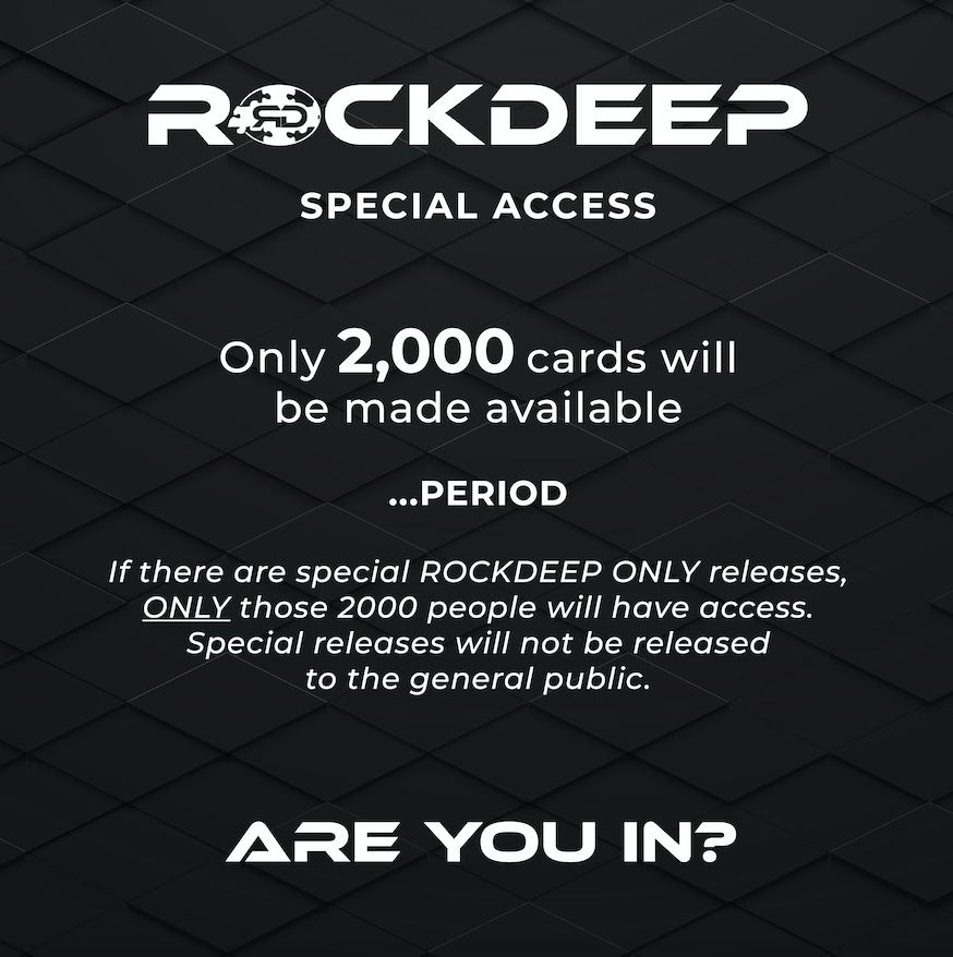  ROCKDEEP BRAND EMISSARIES MEMBERSHIP, MEMBERSHIP, ROCKDEEP, ROCKDEEP - ROCKDEEP