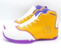 ROCKDEEP SIEGE RDBB v.1 Basketball Sneaker (Old Gold/Royal Purple/White) (1 of 1 Sample)